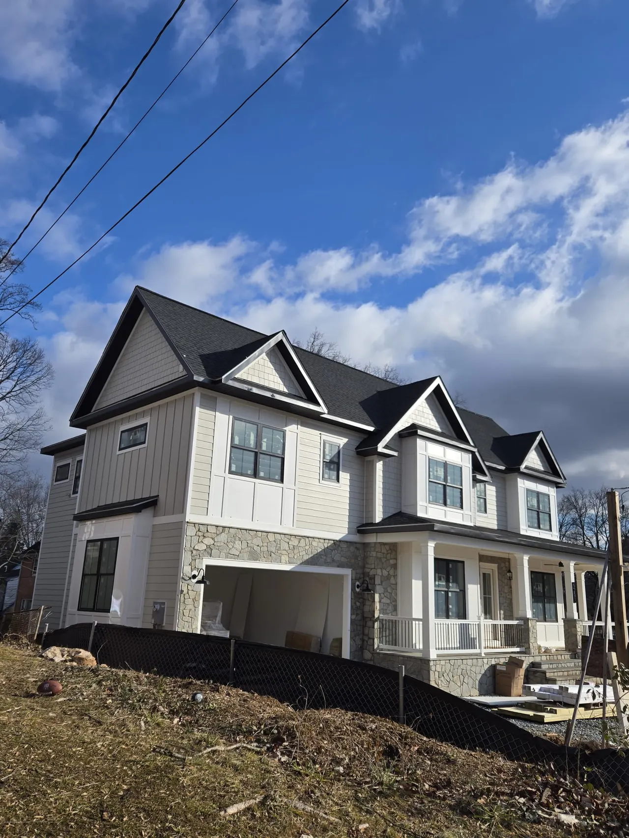 Craftsman with stone foundation — Eagle Home Improvements